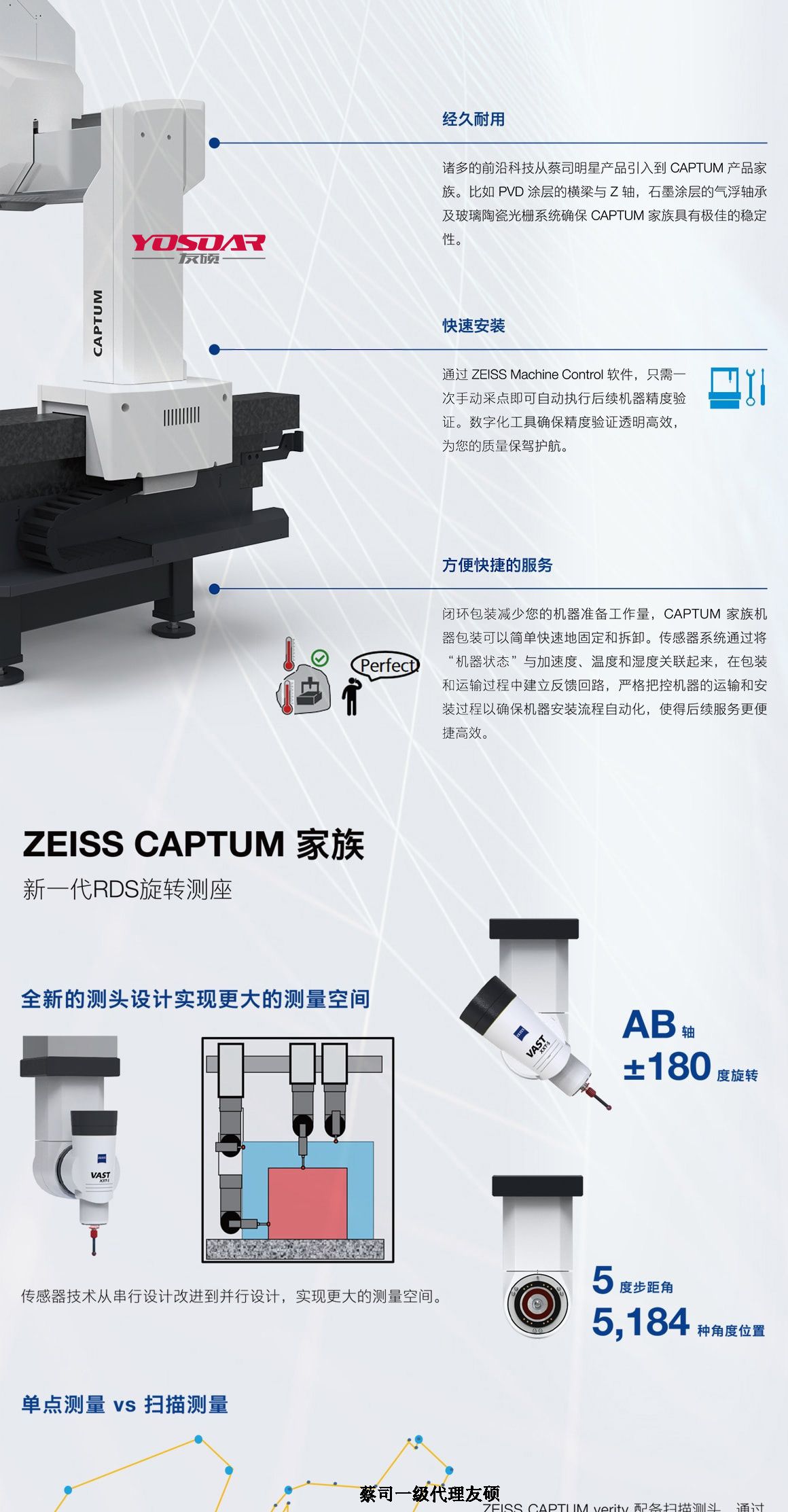 琼中蔡司三坐标CAPTUM